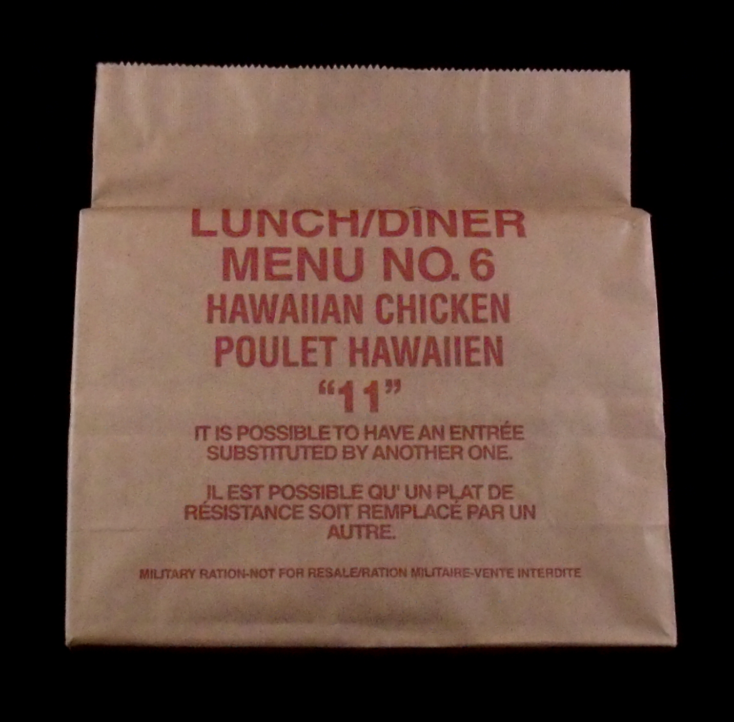 Canadian Ration